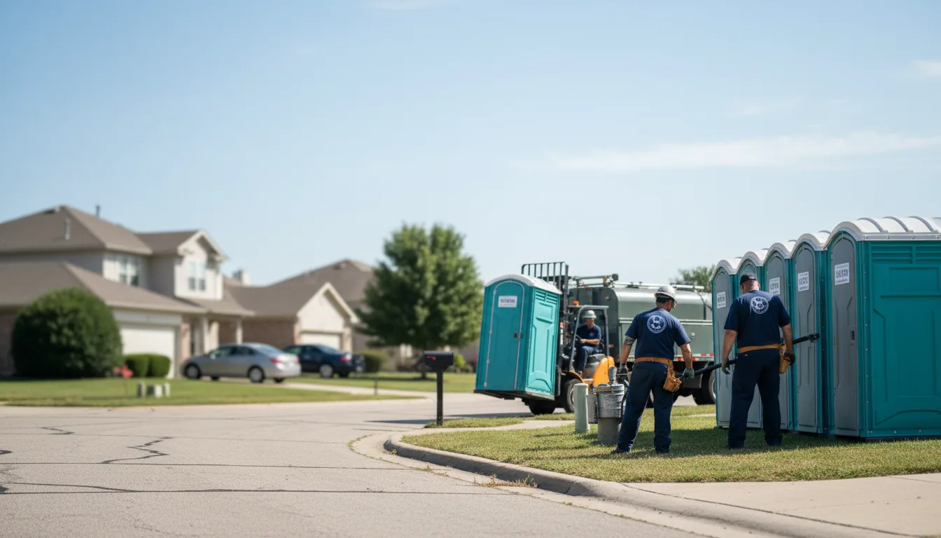 Porta Potty Rental in Chardon, OH near me